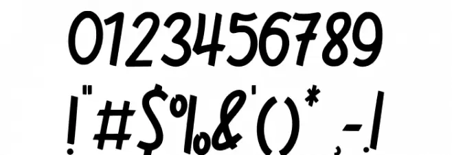 de Solidia Font OTHER CHARS