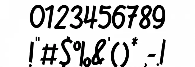 de Solidia Font OTHER CHARS