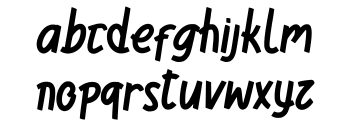 de Solidia Font LOWERCASE