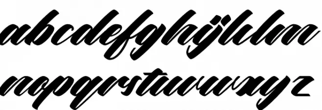 de hafla خط أحرف صغيرة