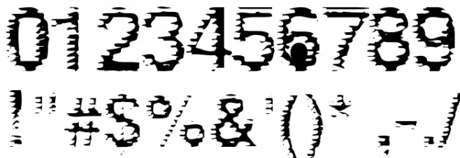 deRez Font OTHER CHARS