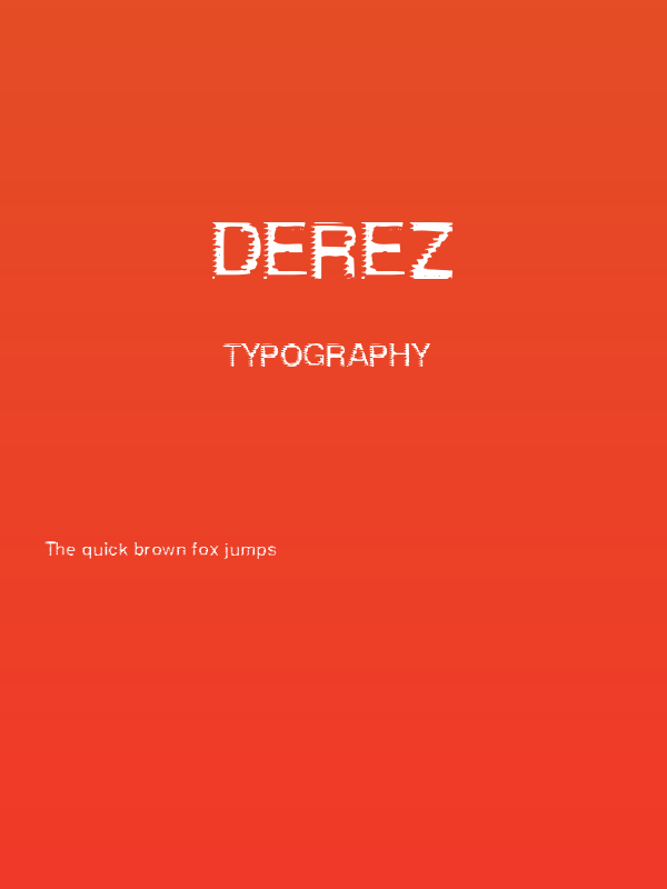 deRez Poster