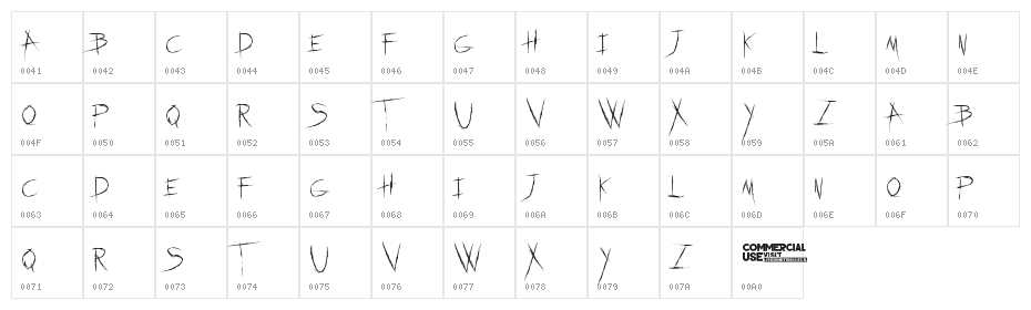dead feather Character Map