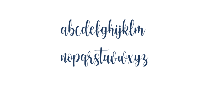 dear flora Lowercase