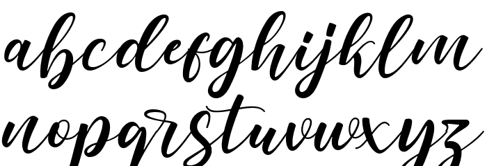 dear love - personal use Font LOWERCASE