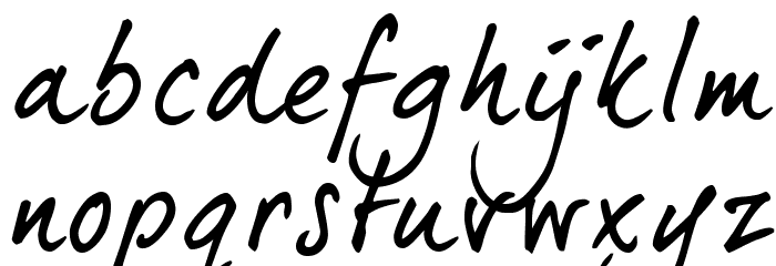 dearJoe 5 CASUAL trial Font LOWERCASE