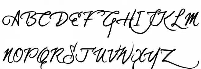 dearJoe 5 alternatives Schriftart Groß