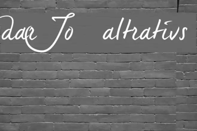 dearJoe 5 alternatives Font examples