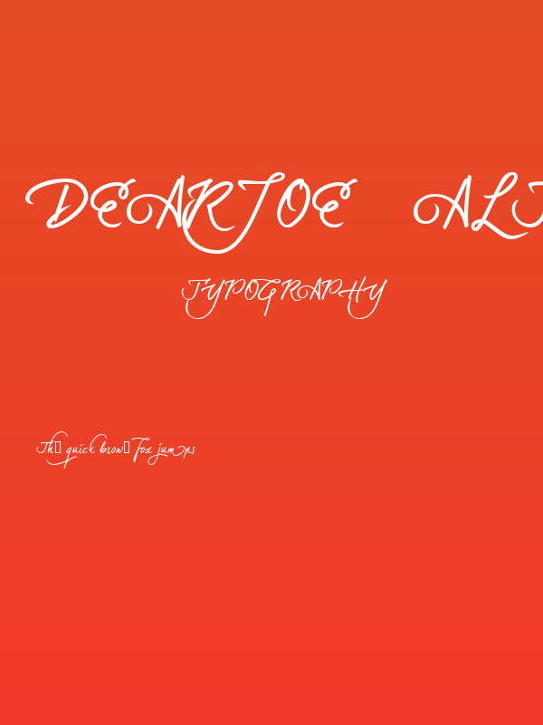 dearJoe 5 alternatives Poster