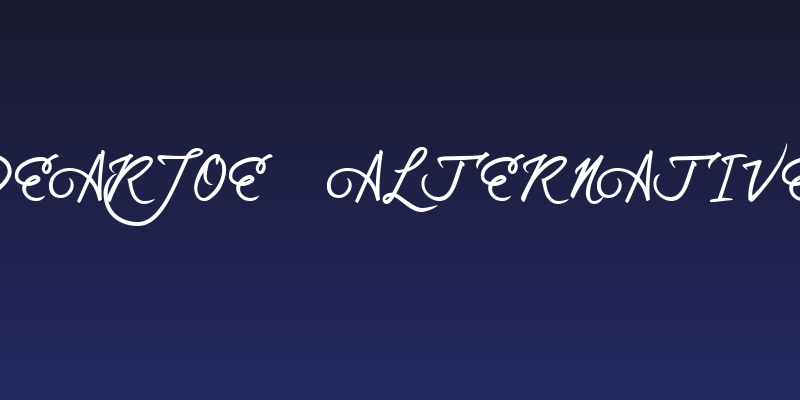 dearJoe 5 alternatives Social Header