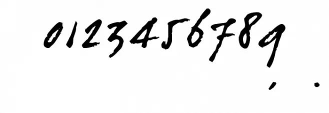 dearJoe4 Font OTHER CHARS