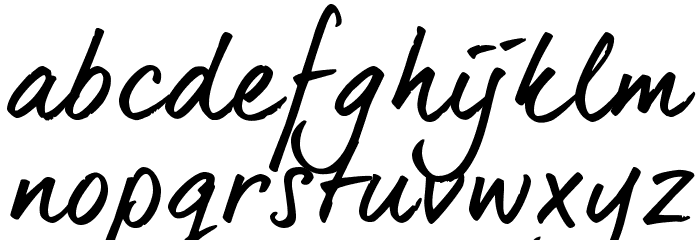 dearJoe6TRIAL Font LOWERCASE