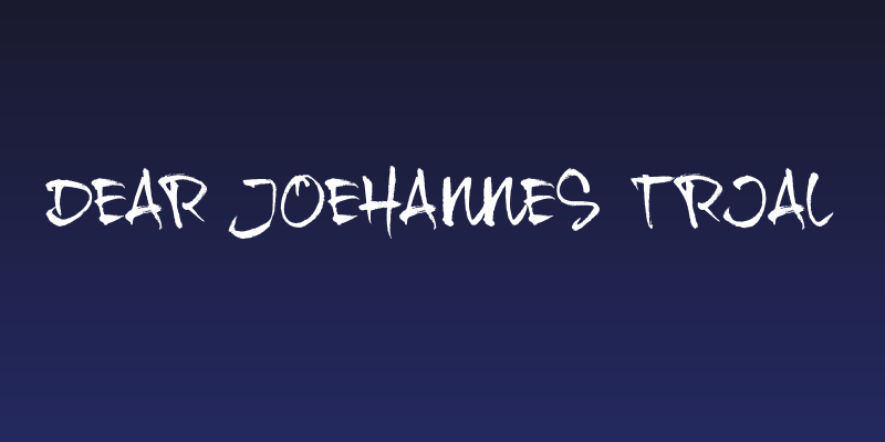 dear_JoeHannes_TRIAL Social Header