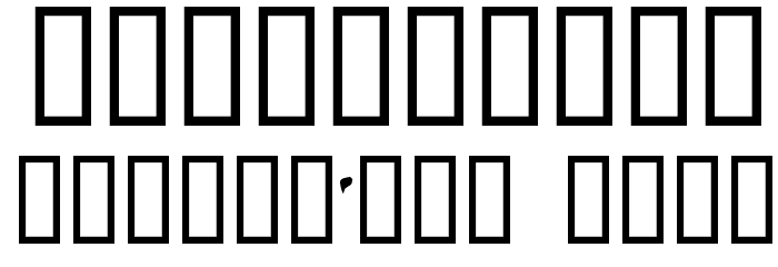 dearcycle Oddtype Font OTHER CHARS