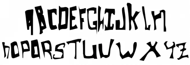 dearcycle Oddtype Fonte MAIÚSCULAS