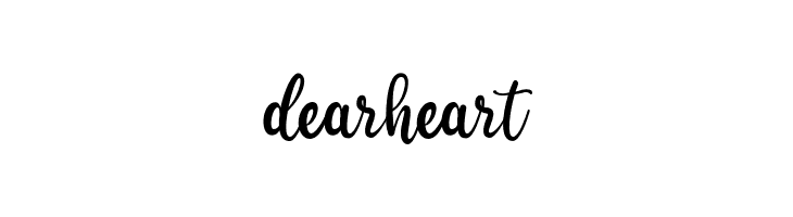 dearheart  Fuentes Gratis Descargar