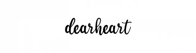 dearheart  Скачать бесплатные шрифты
