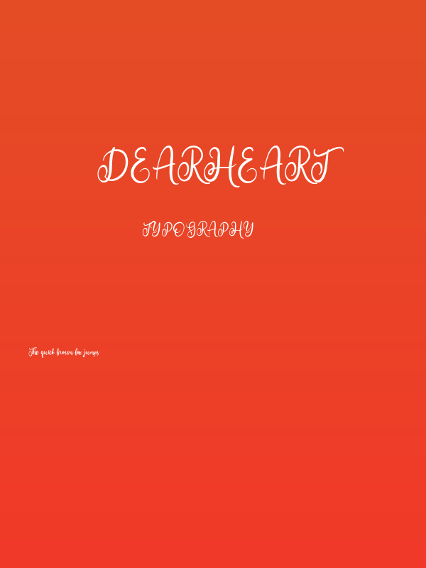 dearheart Poster