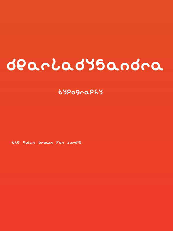 dearladysandra Poster