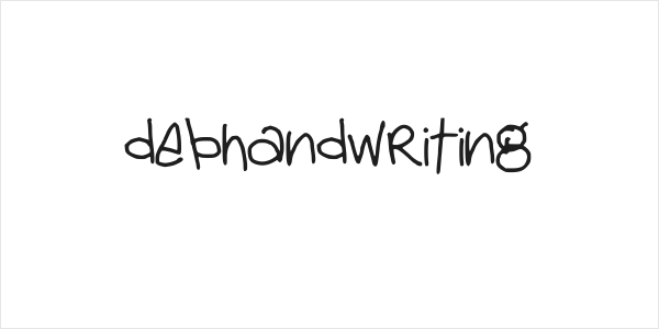 debhandwriting Logo