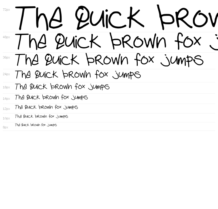 debhandwriting Waterfall