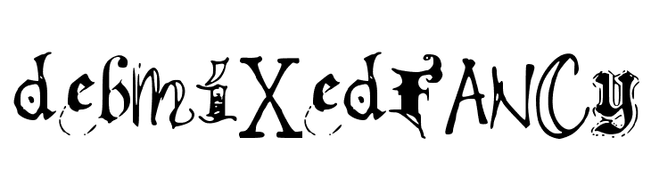 debmixedfancy  Frei Schriftart Herunterladen