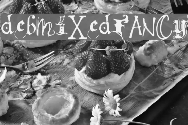 debmixedfancy Font examples