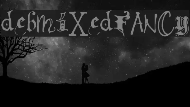 debmixedfancy Font examples