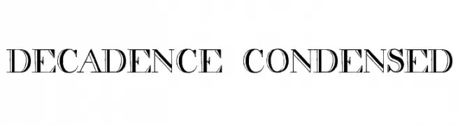 decadence condensed 