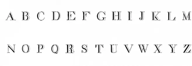 decadence in a different light 字体 小写