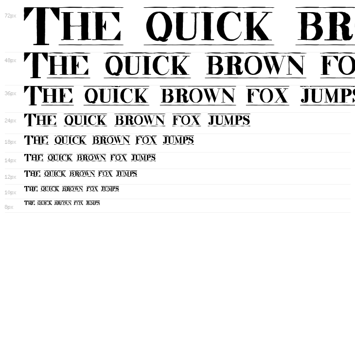 decadence itd condensed marquee Waterfall