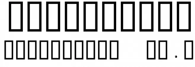 decadence without the diamonds フォント その他の文字