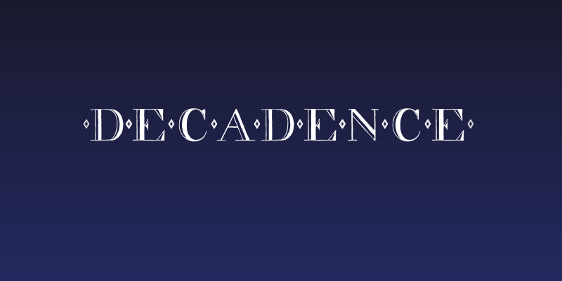 decadence Social Header