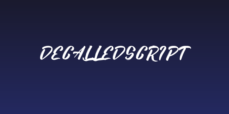 decalledscript Social Header