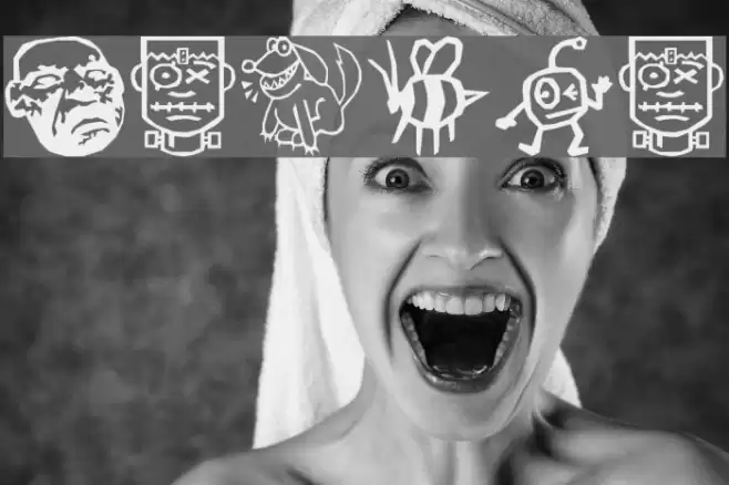 decanter Font examples