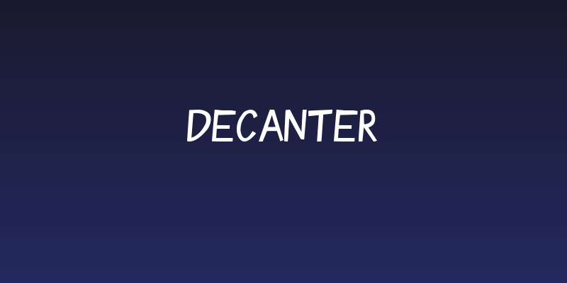 decanter Social Header