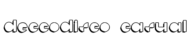 deccodisco_casual  Free Fonts Download