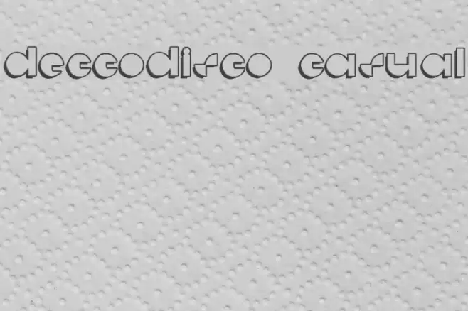deccodisco_casual フォント examples