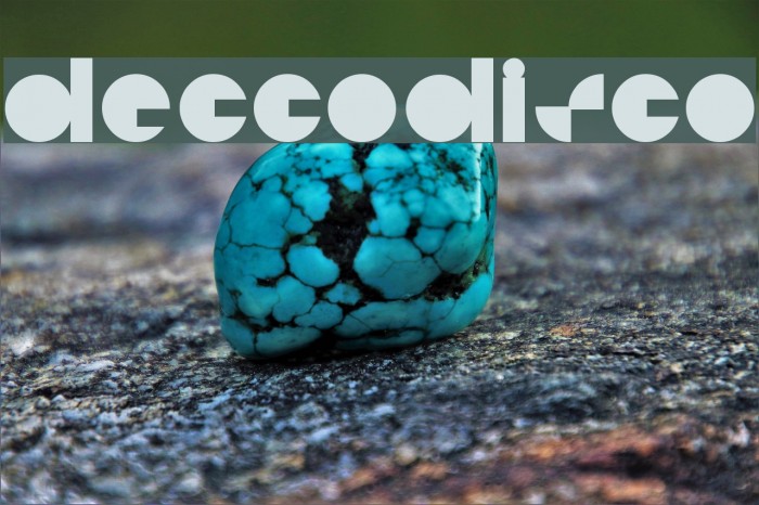 deccodisco Font examples