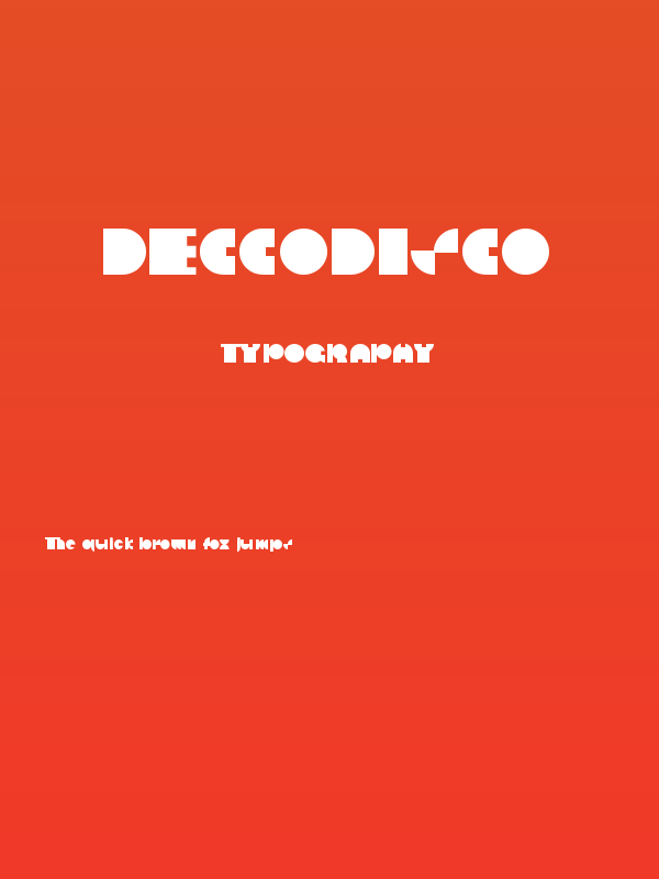 deccodisco Poster