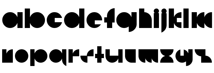deccodisco Font LOWERCASE