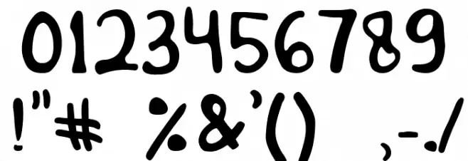 deefont Font OTHER CHARS