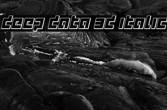 deep data 3d italic Example 2