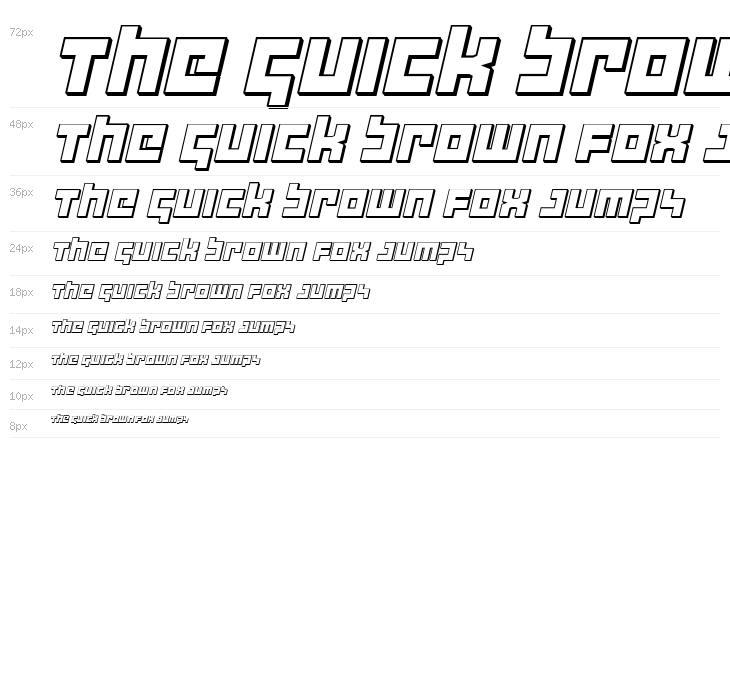 deep data 3d italic Waterfall