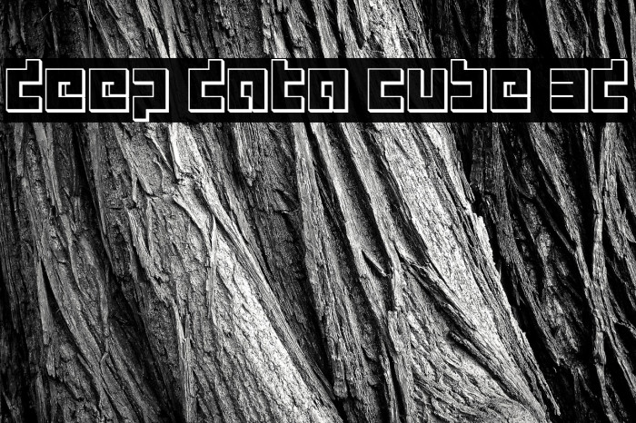 deep data cube 3d Example 2