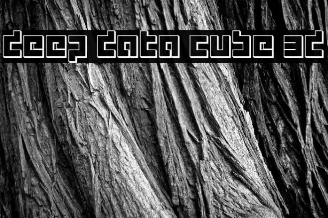 deep data cube 3d Caratteri examples