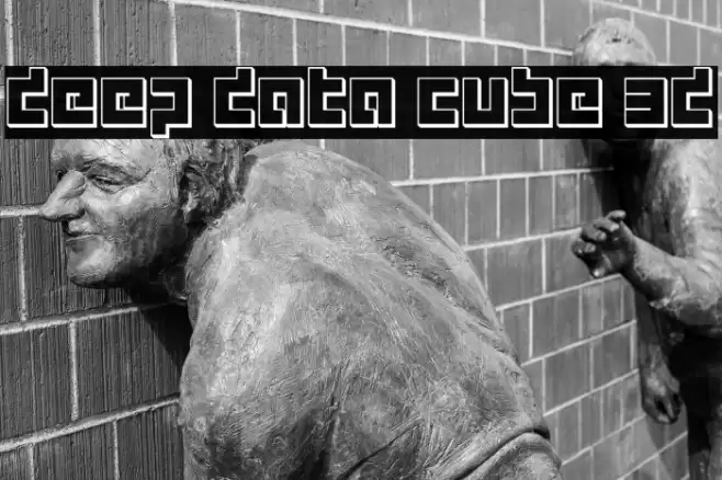 deep data cube 3d Caratteri examples