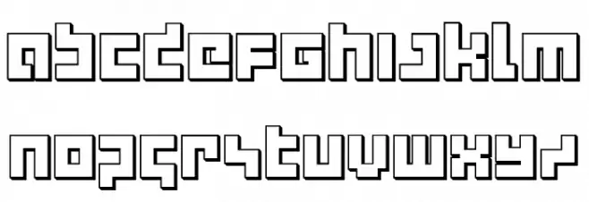 deep data cube 3d Fonte MINÚSCULAS