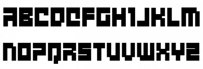 deep data cube condensed Schriftart Groß