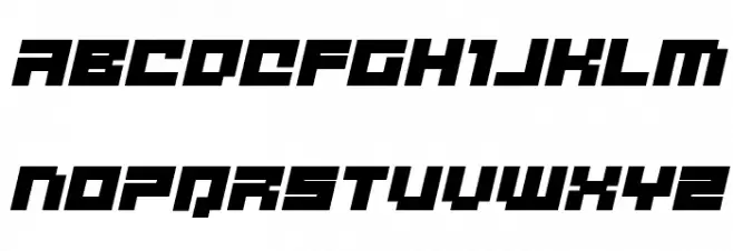deep data cube expanded italic Caratteri MAIUSCOLE